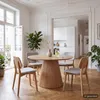 home24 Esstisch - Eiche Teilmassi Produktbild-Vorschau 7