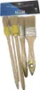 A set of five paintbrushes in plastic packaging, displayed against a white background. Anteprima dell’immagine prodotto