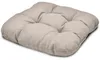 Beautissu Set di 4 cuscini per seduta Lisa Taupe, 40x40x8 Anteprima dell’immagine prodotto 2
