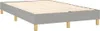 vidaXL Box spring bed frame light grey 120x200 cm fabric Náhled obrázku produktu 3