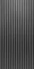 A full-frame shot of a gray acoustic wall panel with vertical grooves. Produktbild-Vorschau