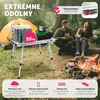 Hliníkový kempingový stôl Tina skladací s nastaviteľnou Náhľad obrázku produktu 8