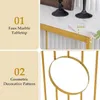A collage of marketing images for a console table, highlighting its features. Náhľad obrázku produktu