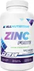 A white bottle of Allnutrition Zinc Forte dietary supplement tablets. Produktbild-Vorschau