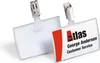 DURABLE Namensschild CLICK FOLD 54x90mm 25 St., 821619 Produktbild-Vorschau 3