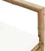 vidaXL 2-Sitzer Gartensofa mit Polstern Bambus Produktbild-Vorschau 6