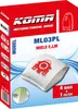KOMA ML03PL - Set mit 12 Stück Staubsaugerbeuteln mit Produktbild-Vorschau 4