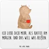 Mr. & Mrs. Panda Getränkeuntersetzer Bär Morgenkaffee 6er Produktbild-Vorschau 1