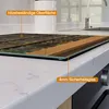 Wallario Herdabdeckplatte aus Glas, Größe 60 x 52 cm Produktbild-Vorschau 4