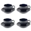 Hanseküche Cappuccino Tassen 4er Set (180 ml) aus Steingut Produktbild-Vorschau 7