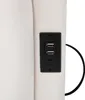 Polsterbett 140x190 cm mit Stauraum & Lattenrost Samt Beige Produktbild-Vorschau 10