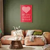 Posterpapier Poster - Let's Love Each Other 40x60 cm Text Produktbild-Vorschau 2