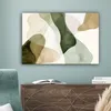 Plátno 60x40 cm - Japonsko - Abstraktné - Béžová - Zelená, Náhľad obrázku produktu 4