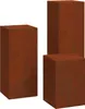 vidaXL Pflanzenständer 3 pcs Rostig Wetterfeststahl Produktbild-Vorschau 8