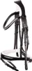 Harry's Horse Chique Bridon Noir Full Noir Full Voir les images du produit 1