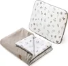 Musselin Kinderwagen Set – Simply Nature & Latte Velvet Produktbild-Vorschau 1