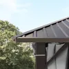 TOOLPORT Gartenpavillon 3x3 m Stahl-Dach mit Moskitonetzen Produktbild-Vorschau 8