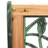 vidaXL Gartenbank 122 cm Gusseisen und Massivholz Tanne -  Produktbild-Vorschau 6
