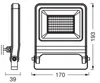 Gartenbeleuchtung LED H: 19.3 cm 3000 K 5000 lm Modern Produktbild-Vorschau 5