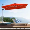 COSTWAY Sonnenschirm Ø300cm, Terrassenschirm mit Kreuzfuß, Produktbild-Vorschau 9