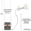 MAMOI altalena per bambini 3in1 con cintura di sicurezza, Anteprima dell’immagine prodotto 4