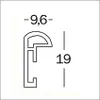 Walther Galeria            20x30 Kunststoff weiß           Produktbild-Vorschau 2