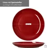4er Set Linus rot Speiseteller Essteller Grill-Platte Produktbild-Vorschau 6