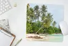 MuchoWow® Mauspad Mousepad Palmen - Strand - Sommer - Produktbild-Vorschau 5