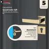 Domino Türgriff QUADRADO-QR M1 Drückergarnitur PZ Produktbild-Vorschau 2