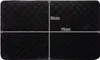 A black quilted mat with measurement lines and dimensions indicated. Náhľad obrázku produktu