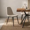 Celia chaise de salle à manger beige. Voir les images du produit 21