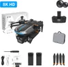 Drone ZELURXX, tripla fotocamera, motore brushless, ESC, Anteprima dell’immagine prodotto 1