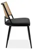 CALICOSY - Lot de 4 chaises avec cannage naturel et Voir les images du produit 6
