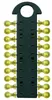 Pinwand/Markierungsnadel-Magazin 8x14mm kristallgelb Produktbild-Vorschau 2