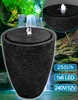 Gartenbrunnen mit LED Beleuchtung Springbrunnen Wasserspiel Produktbild-Vorschau 3