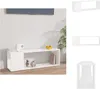 vidaXL TV-Schrank Weiß 100x24x32 cm Holzwerkstoff -  Produktbild-Vorschau 1