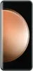 A smartphone screen protector is shown on a black background, displaying a gradient image. Produktbild-Vorschau