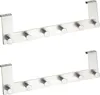 Two identical over-the-door hook racks are shown against a white background. Produktbild-Vorschau