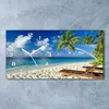 Wanduhr aus Glas – 60x30 cm - Glasbild - Glasuhr - Produktbild-Vorschau 2