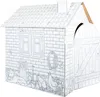Maison de jeu "Maisonnette" en carton de bricolage Voir les images du produit 1