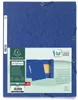 EXACOMPTA Expansiemap, DIN A4, karton 400 g/m², blauw Productafbeelding-voorbeeld 10