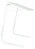 Tavolino pieghevole per laptop pieghevole 52 x 40 cm bianco Anteprima dell’immagine prodotto 3