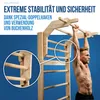 VALENESS® NEU Sprossenwand aus Holz mit Klimmzugstange, Produktbild-Vorschau 8