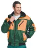 teXXor® Pilotenjacke Oslo 4 in 1-Funktion grün/orange  Produktbild-Vorschau 2