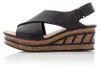 Rieker Damen Sandalen Keilabsatz Sandaletten 68189-00, Produktbild-Vorschau 24