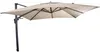Lesli Living Ampelschirm "Virgo Flex" Ecru 3x3m Produktbild-Vorschau 8