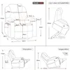 M MCombo Elektrische sta-hulp fauteuil, relaxfauteuil 7040, Productafbeelding-voorbeeld 6