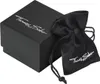 A black gift box and a black drawstring pouch with the Thomas Sabo logo are shown. Podgląd zdjęcia produktu