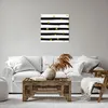 Bild auf Leinwand - Leinwandbild - Muster Stern Gold Produktbild-Vorschau 6