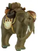 Handbemalte Krippenfigur Elefant mit Gepäck, ca. 13,5 cm, K Produktbild-Vorschau 4